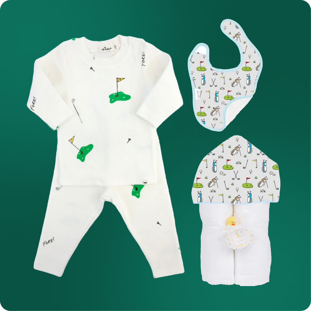 Par-fect for your little caddy!