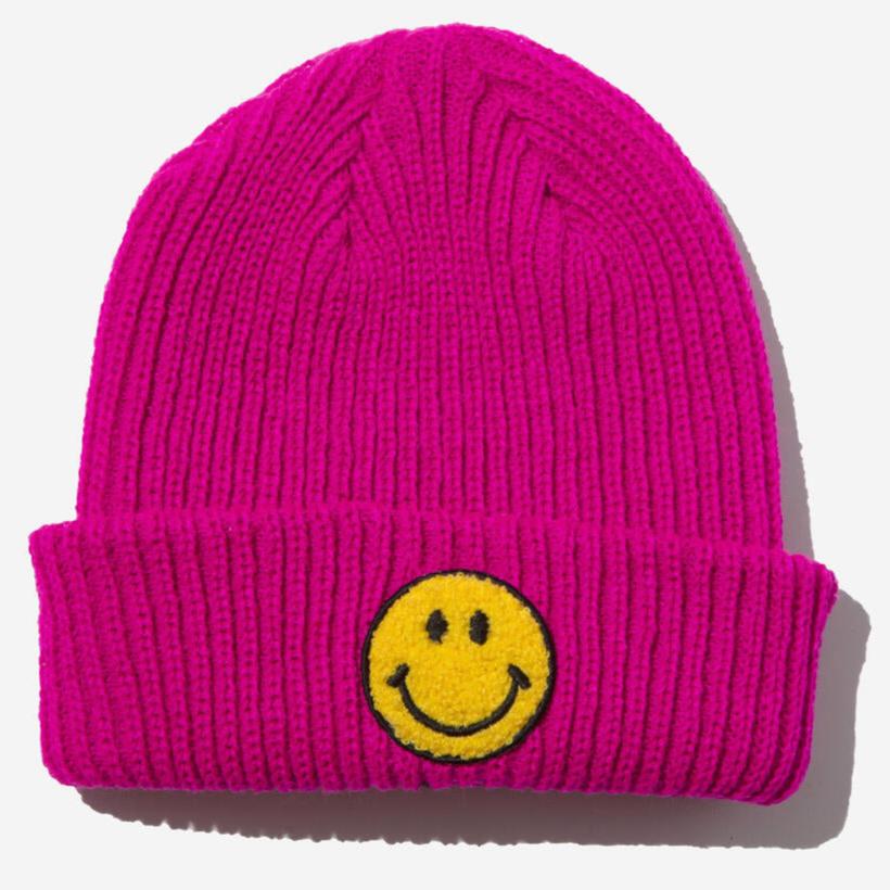 Yellow Smile Beanie - Meems