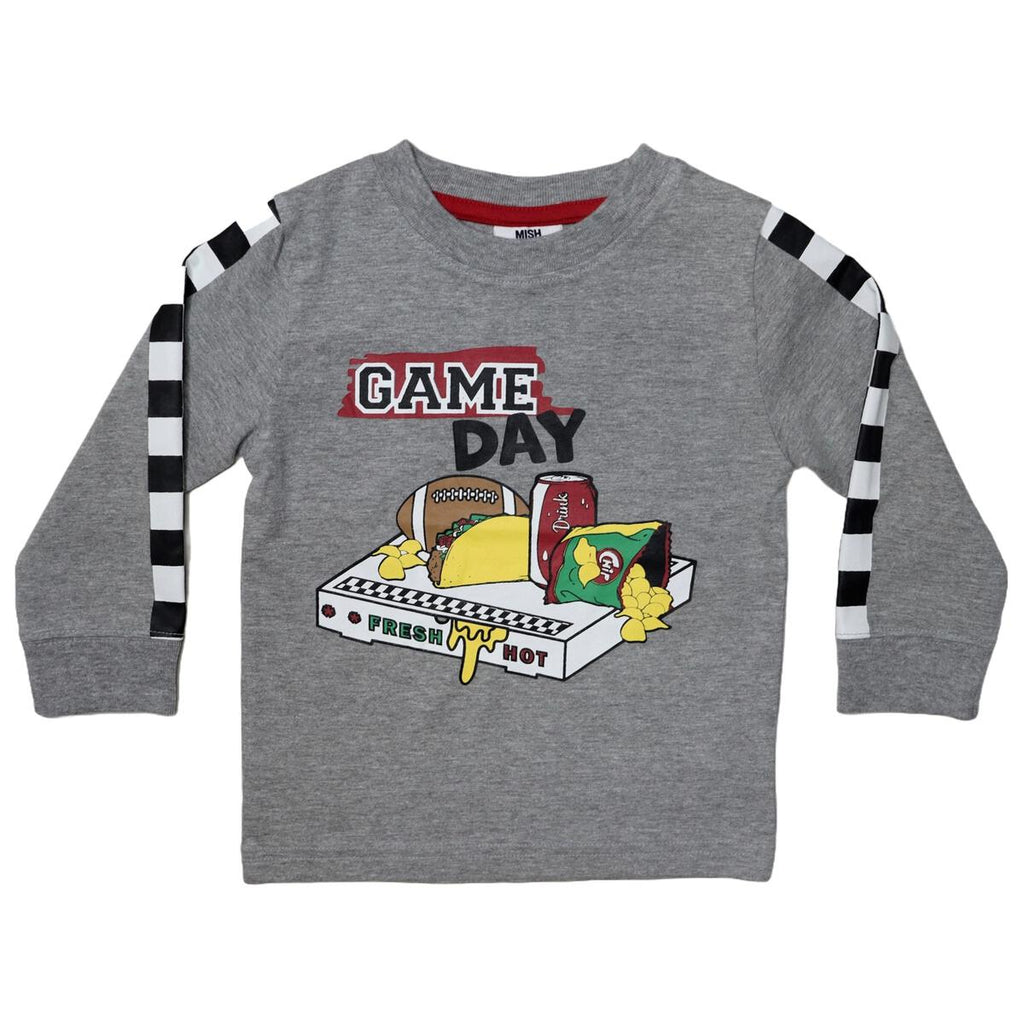 Game Day Snacks LS Tee - Meems