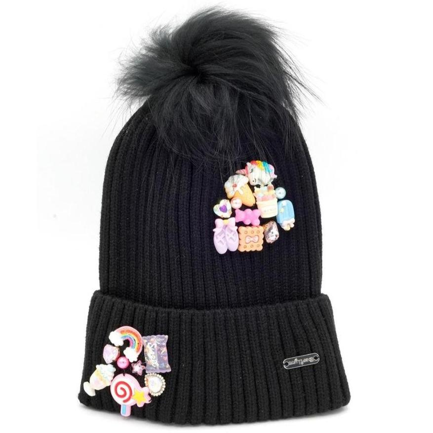 Charm Cluster Pom Hat - Meems