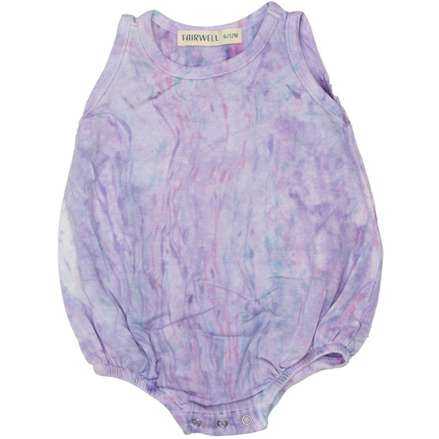 Lilac Swirl Bubble Onesie - Meems