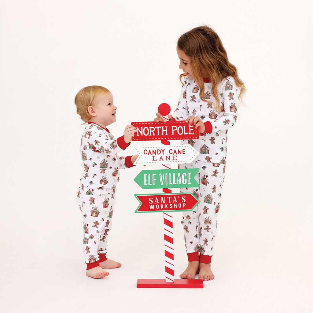 Gingerbread World 2pc Pajama - Meems