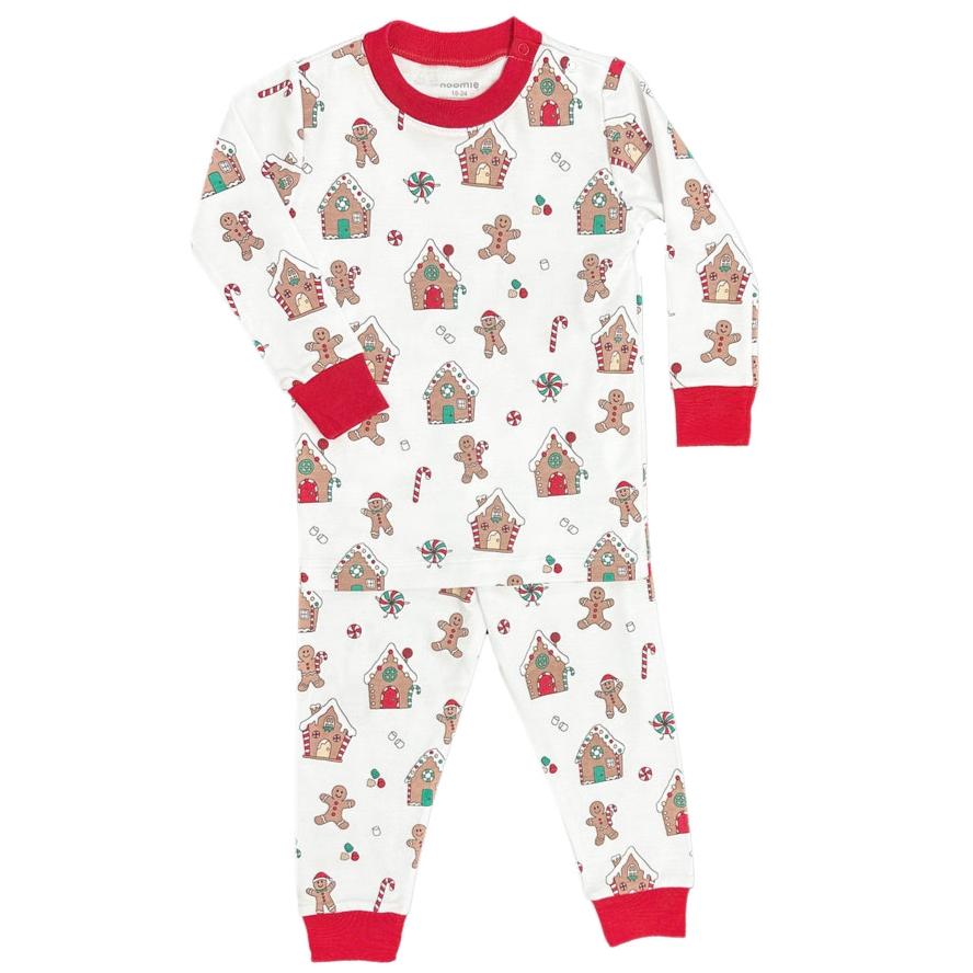 Gingerbread World 2pc Pajama - Meems