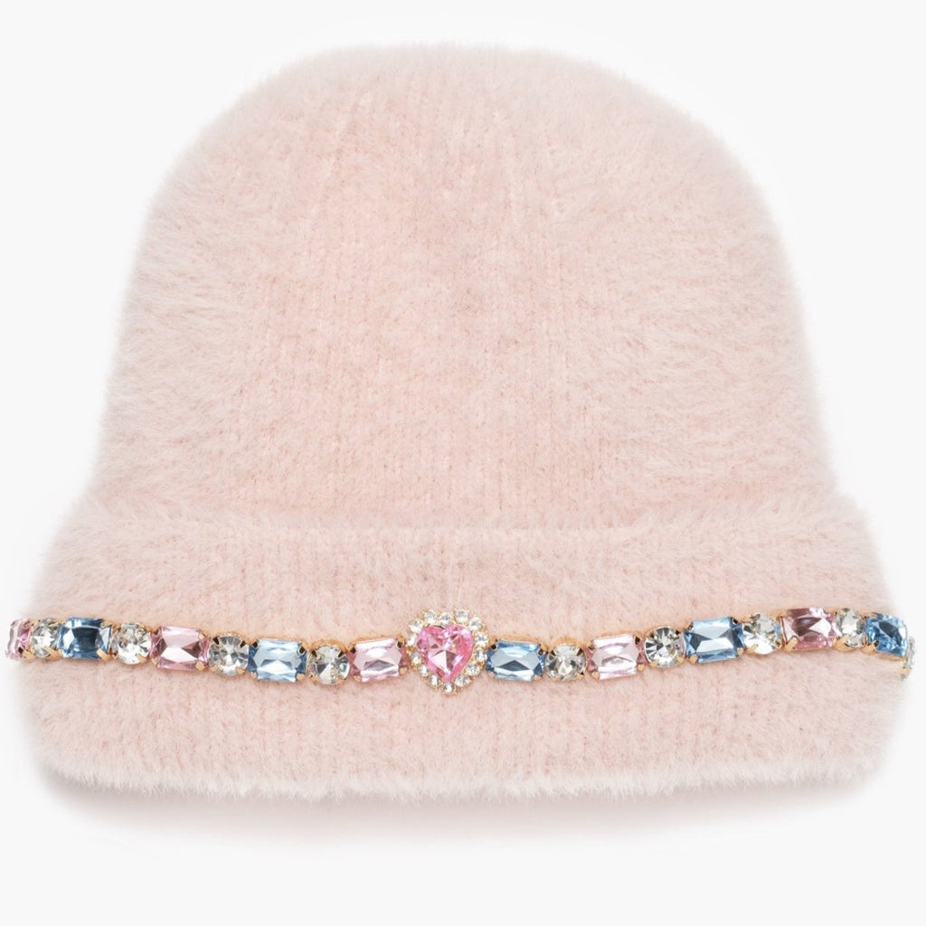 Cotton Candy Jeweled Beanie - Meems